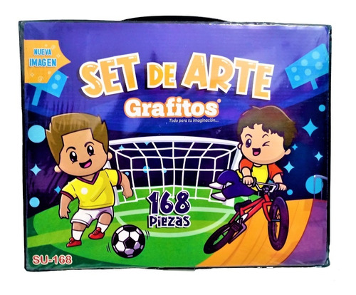 Kit De Arte Infantil - De 168 Piezas
